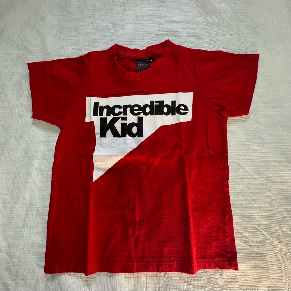 Next Vibrant Red 'Incredible Kid' Tee